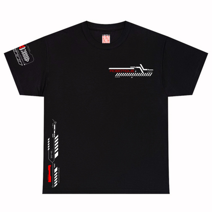 Legendäres Cyber-Samurai-T-Shirt